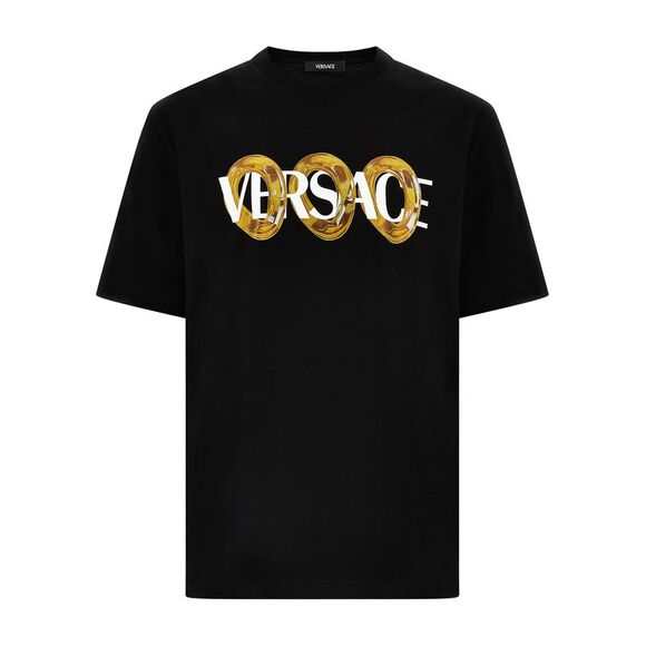 Versace Men Logo Print T-Shirt